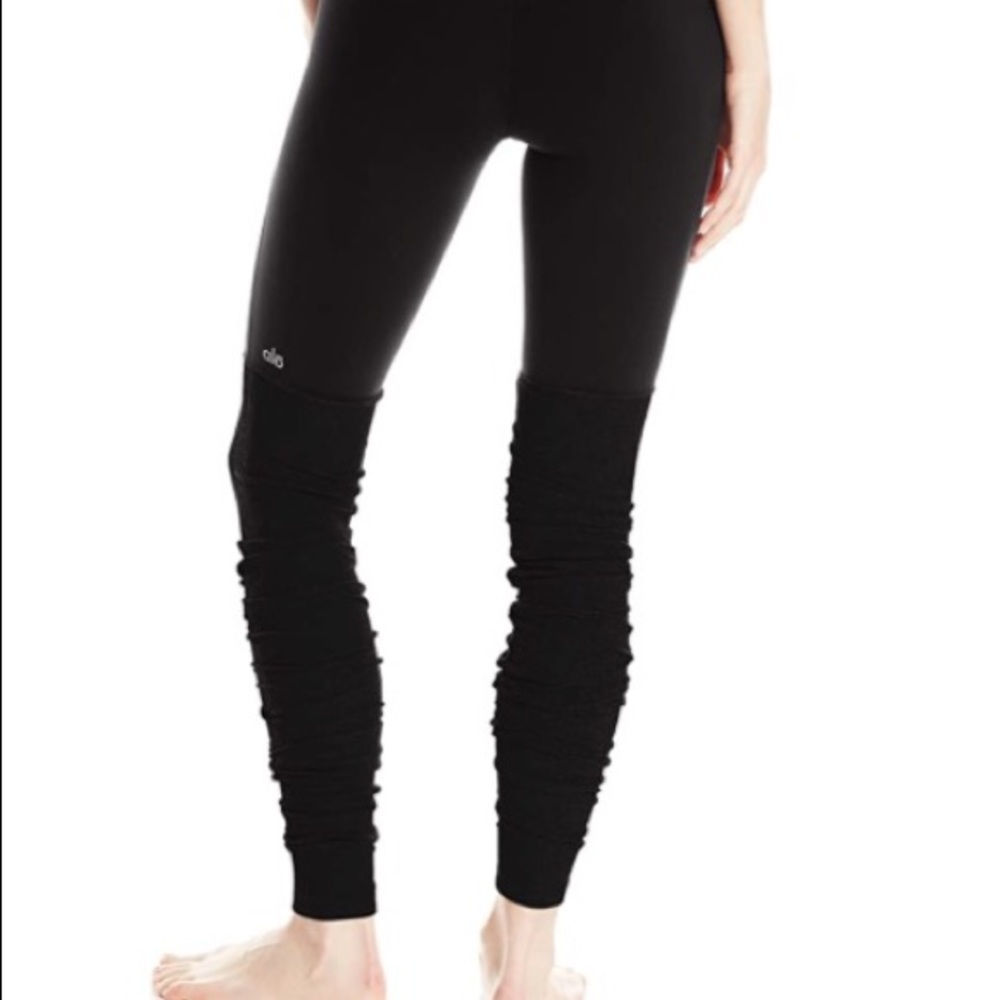 Alo Yoga Women's Goddess Ribbed Legging